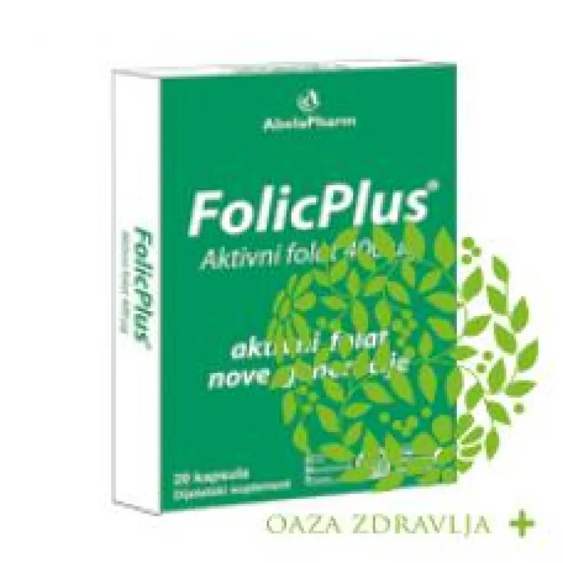 FOLIC PLUS 20 kapsula