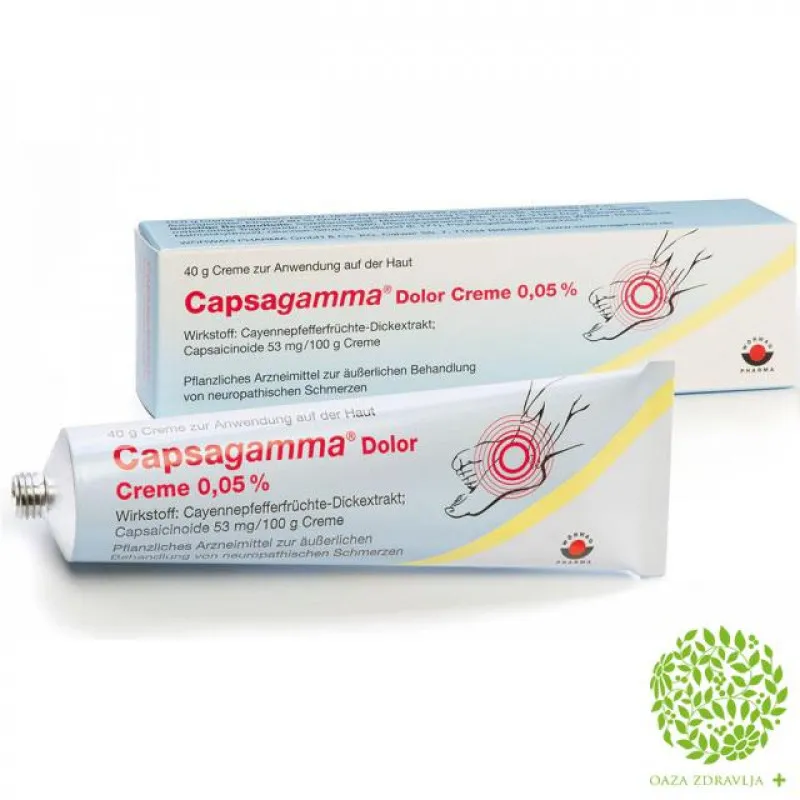 CAPSAGAMMA DOLOR KREM 0.05%  40g 