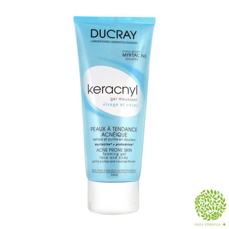 DUCRAY KERACNYL PENUŠAVI GEL 200ml 