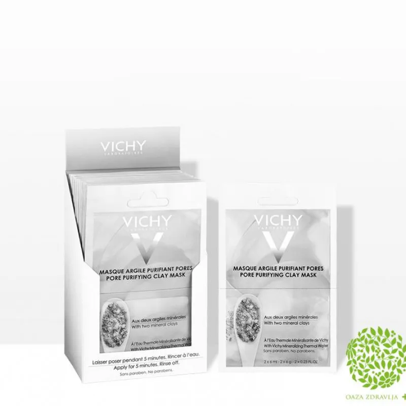 VICHY MASKA ZA ČIŠĆENJE LICA 24x2x6ml