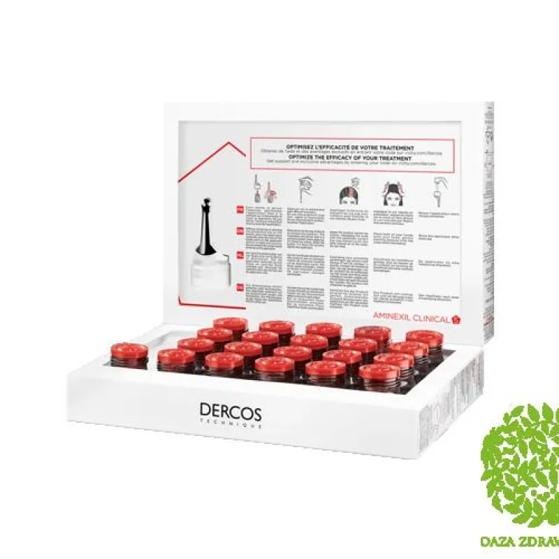 VICHY DERCOS AMINEXIL AMPULE PROTIV OPADANJA KOSE ZA ŽENE X21 