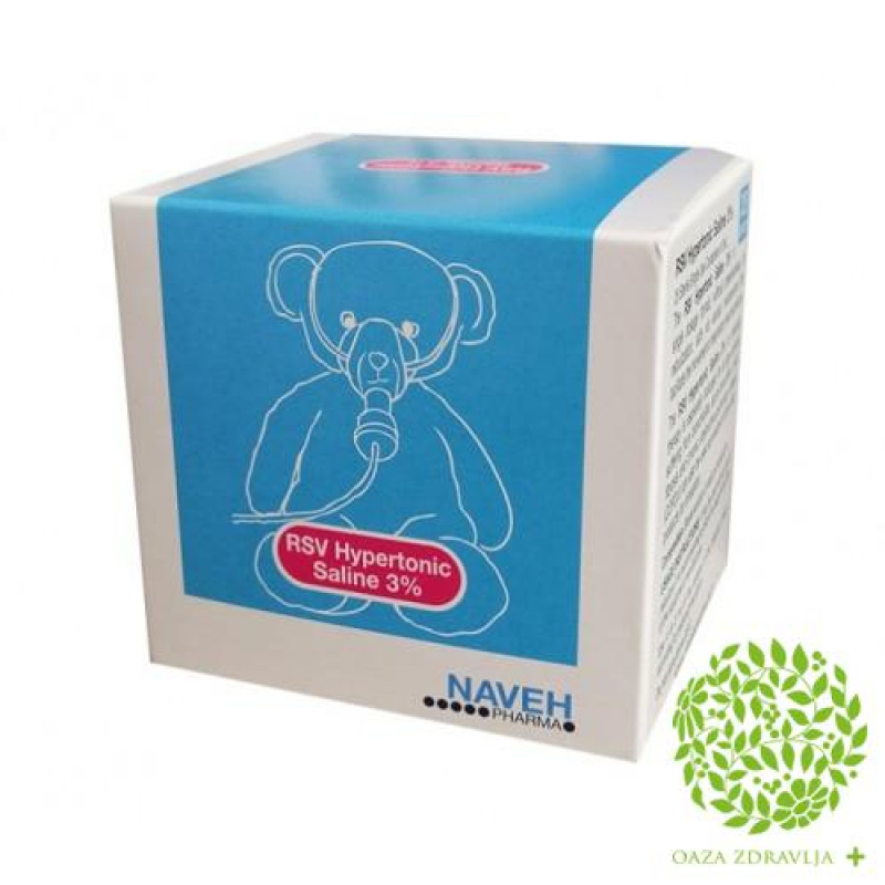 HIPERTONICNI RASTVOR NaCl 3% 25X5ml | Oaza zdravlja | Akcija & Cena
