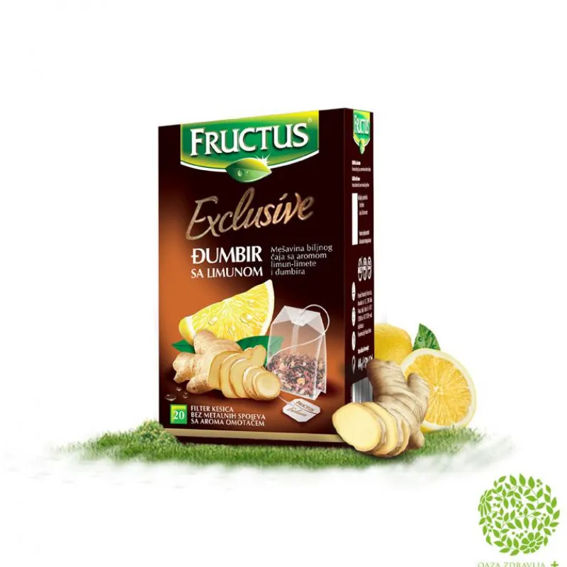 ČAJ ĐUMBIR/LIMUN FILTER 