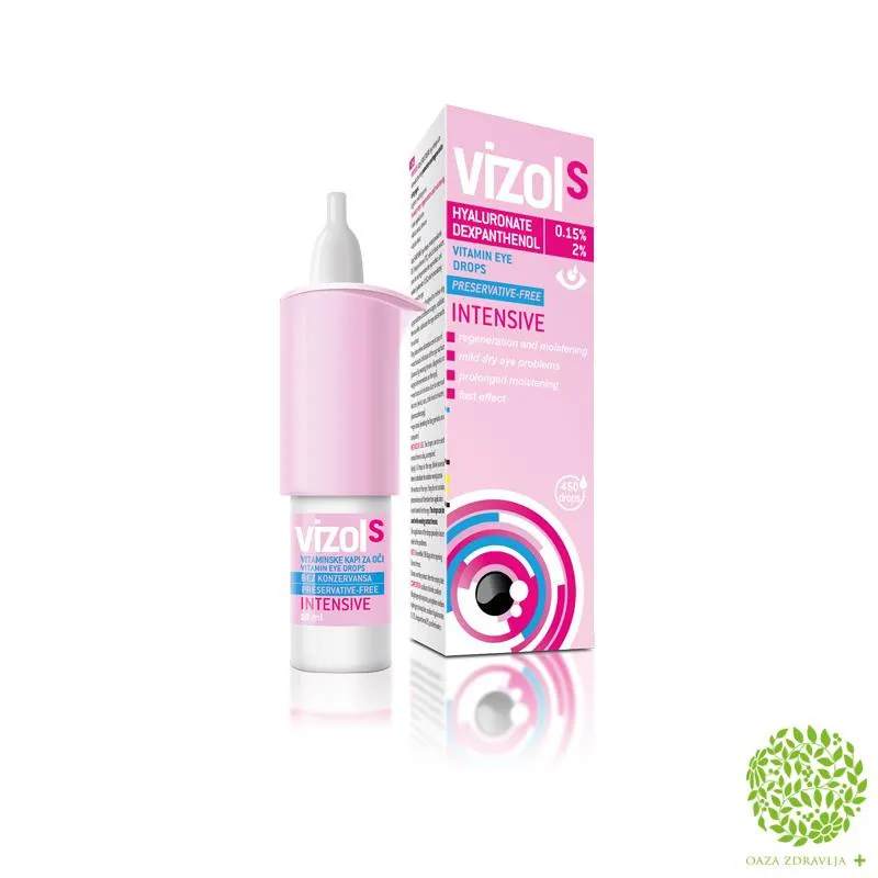 VIZOL S INTESIVE KAPI ZA OČI 10ML 