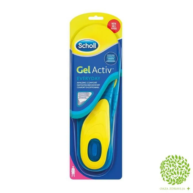 SCHOLL GEL ACTIVE ULOŠCI ZA SVAKI DAN 42/48 