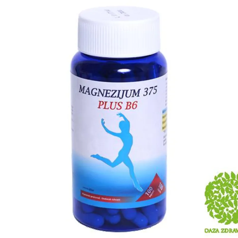 MAGNEZIJUM 375 PLUS B6 100 kapsula 
