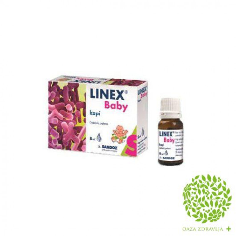 LINEX BABY KAPI 8ml | Oaza zdravlja | Akcija & Cena