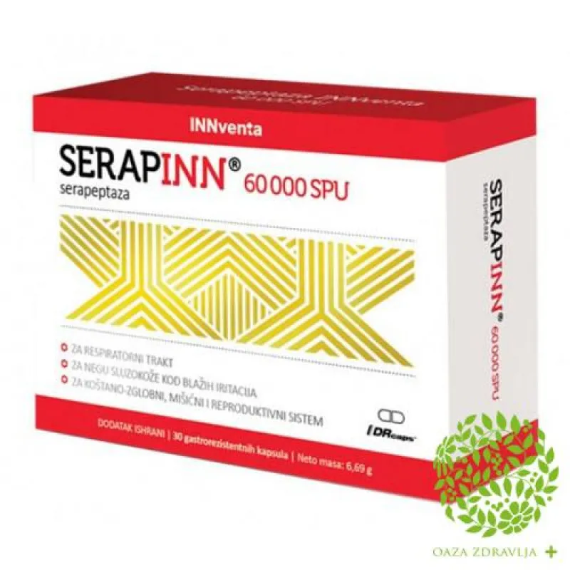 SERAPINN 60000x30 kapsula 