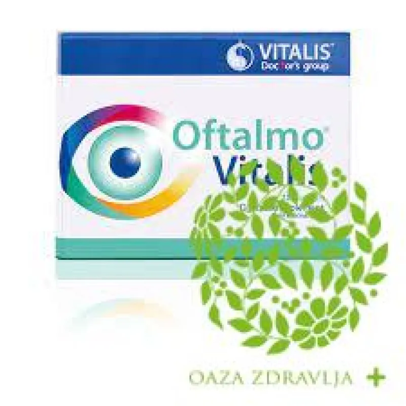 VITALIS OFTALMO KAPSULE 20KOM 