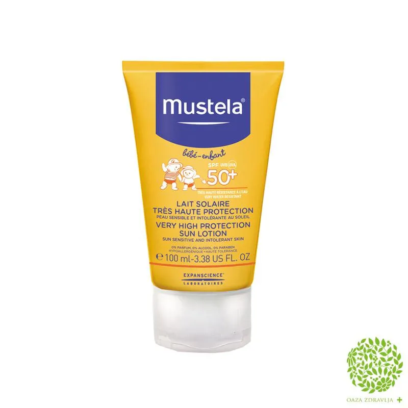 MUSTELA SUN LOSION SA VISOKOM UV ZAŠTITOM F50 100ml 