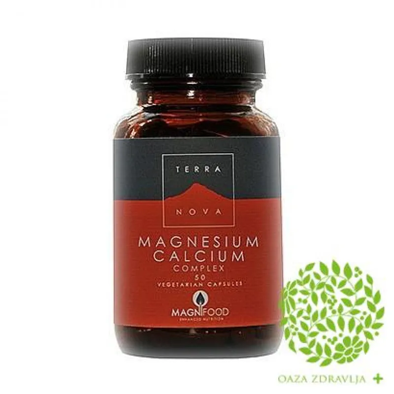 TERRA NOVA MAGNEZIJUM-KALCIJUM 50 kapsula 