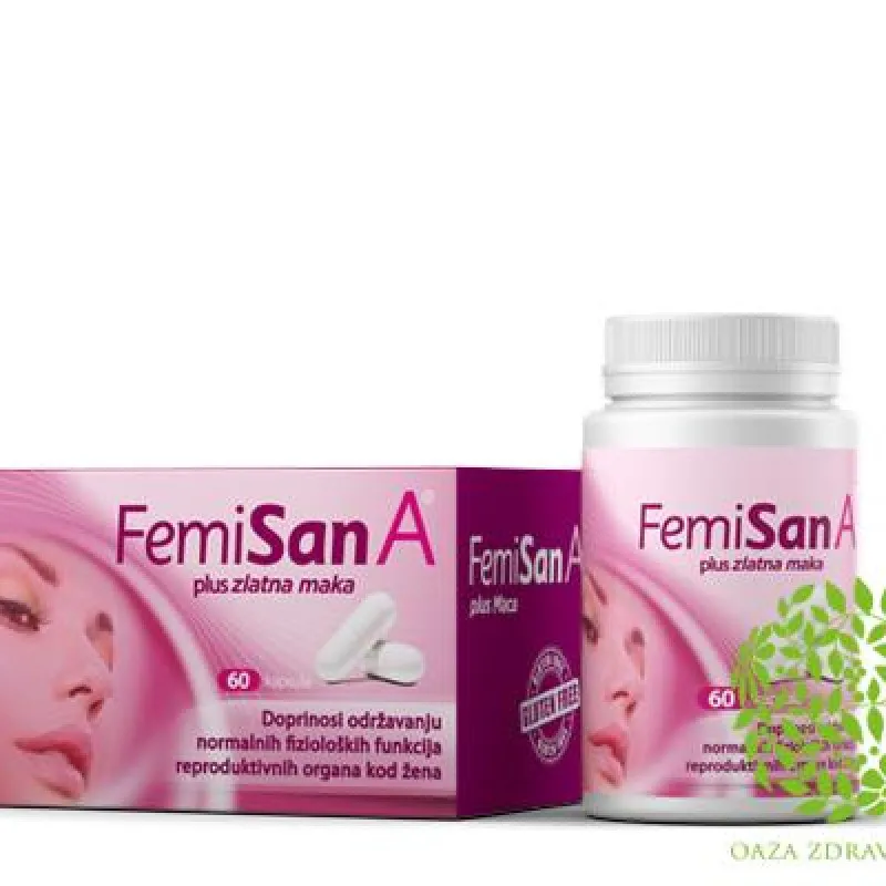 FEMISAN A PLUS ZLATNA MAKA 60 kapsula 