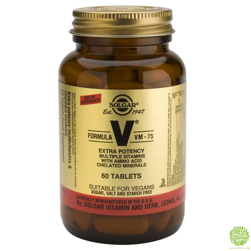 SOLGAR VM 75 60 tableta 