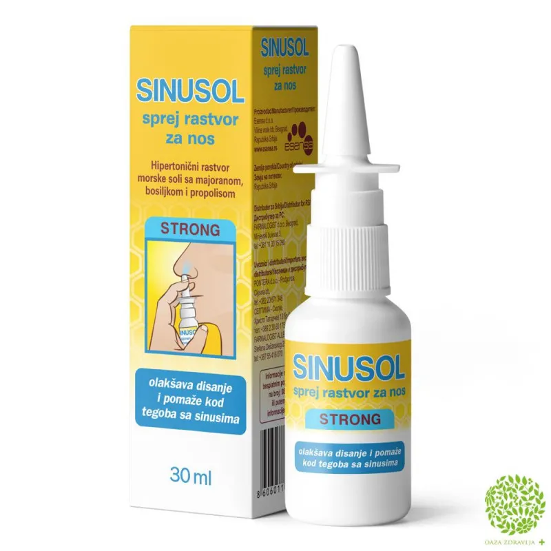 SINUSOL MAJORAN SPREJ ZA NOS 30ML 