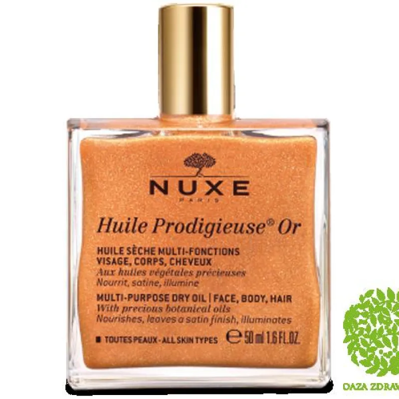 NUXE HUILE PRODIGIEUSE ČAROBNO SUVO ULJE SA ZLATNIM SJAJEM  50ml 