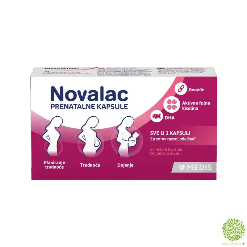 NOVALAC PRENATAL 30 kapsula 