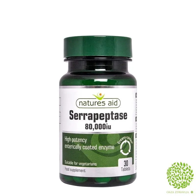 SERRAPEPTASE tablete 30x80000IJ 