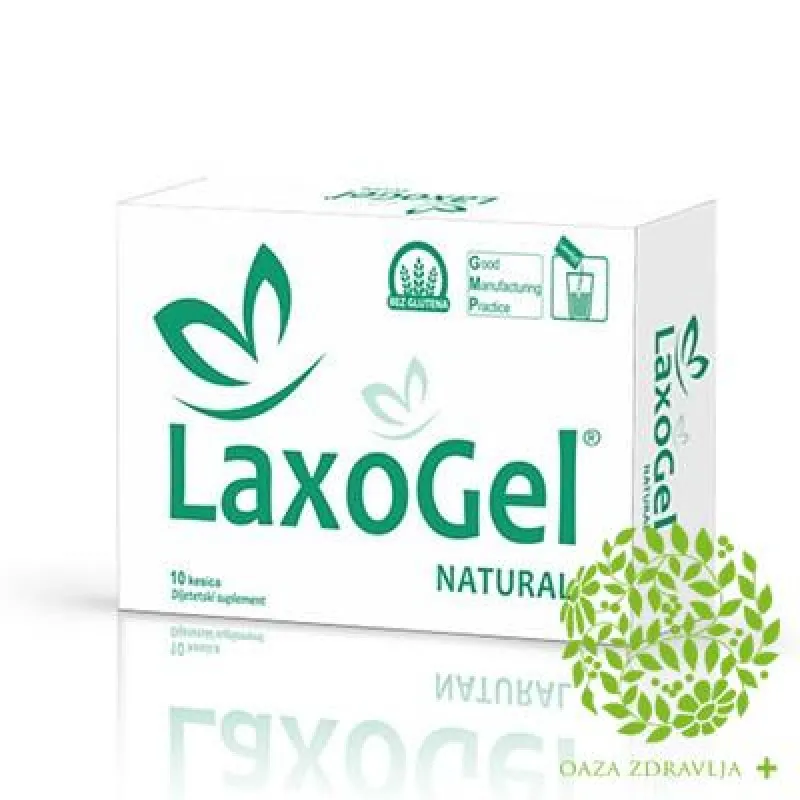 LAXOGEL NATURAL 10 kesica 