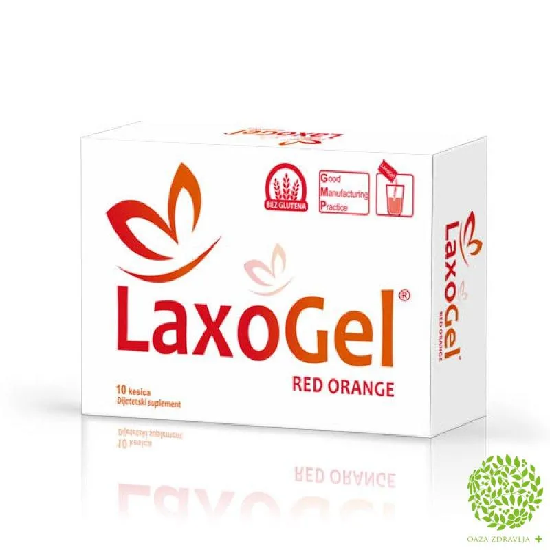 LAXOGEL RED ORANGE 10 kesica 