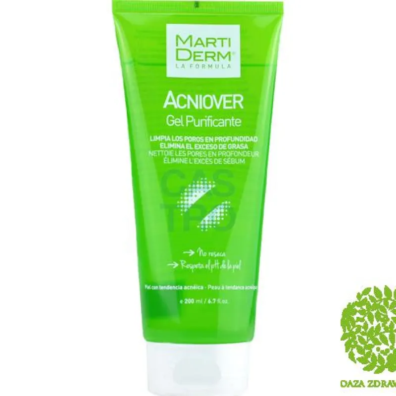 MARTIDERM ACNIOVER GEL PURIFICANTE 200ml 