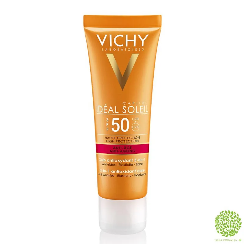VICHY CAPITAL SOLEIL ANTI-AGE KREMA F50 50ml 
