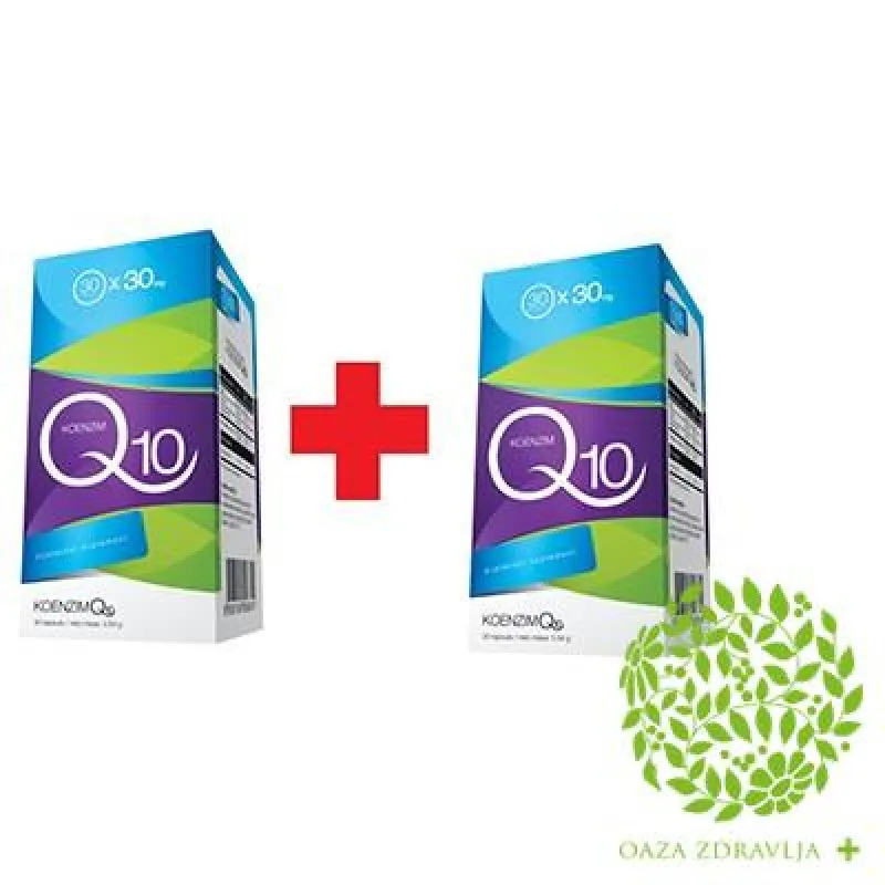 STRONG NATURE KOENZIM Q10 30x30mg - AKCIJA 1+1 