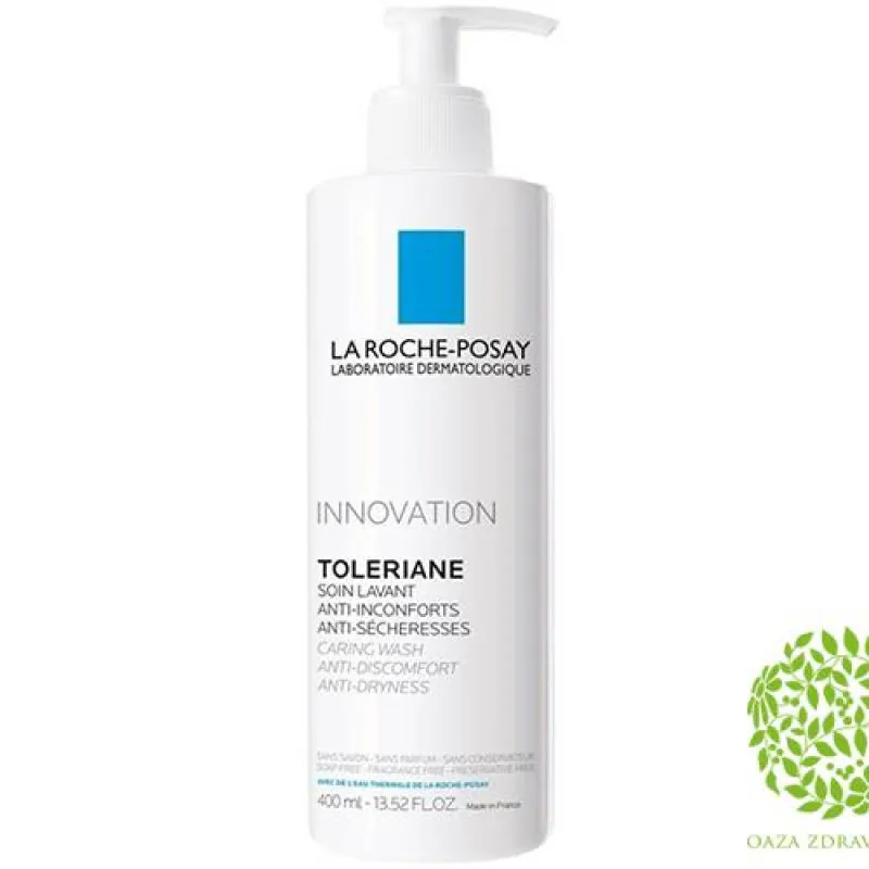 LA ROCHE-POSAY TOLERIANE GEL ZA PRANJE LICA PROTIV SUVOĆE 400 ML 