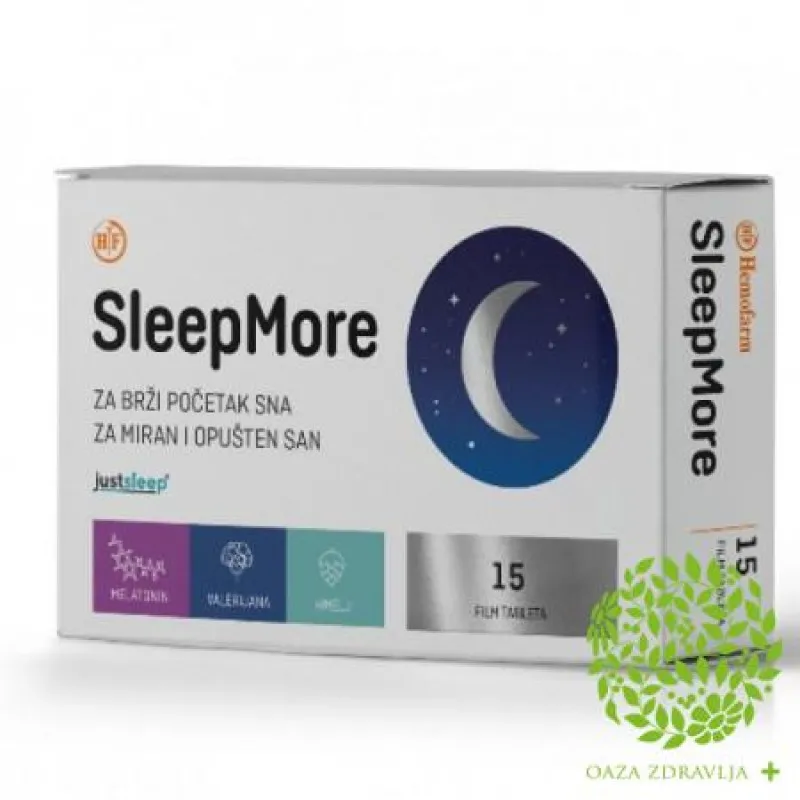 SLEEP MORE 15 film tableta