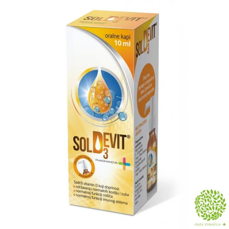 SOLDEVIT RASTVOR SA DOZIRNOM PUMPOM 10ml