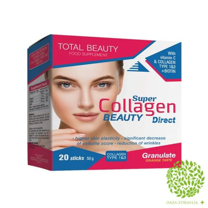 SUPER COLLAGEN BEAUTY DIREKT 20 kesica 