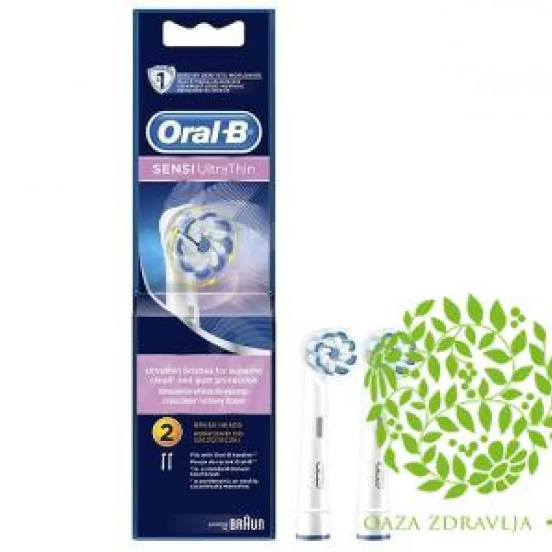 ORAL-B GLAVA ZA ELEKTRIČNU ČETKICU ULTRA THIN EB17 2 KOM.