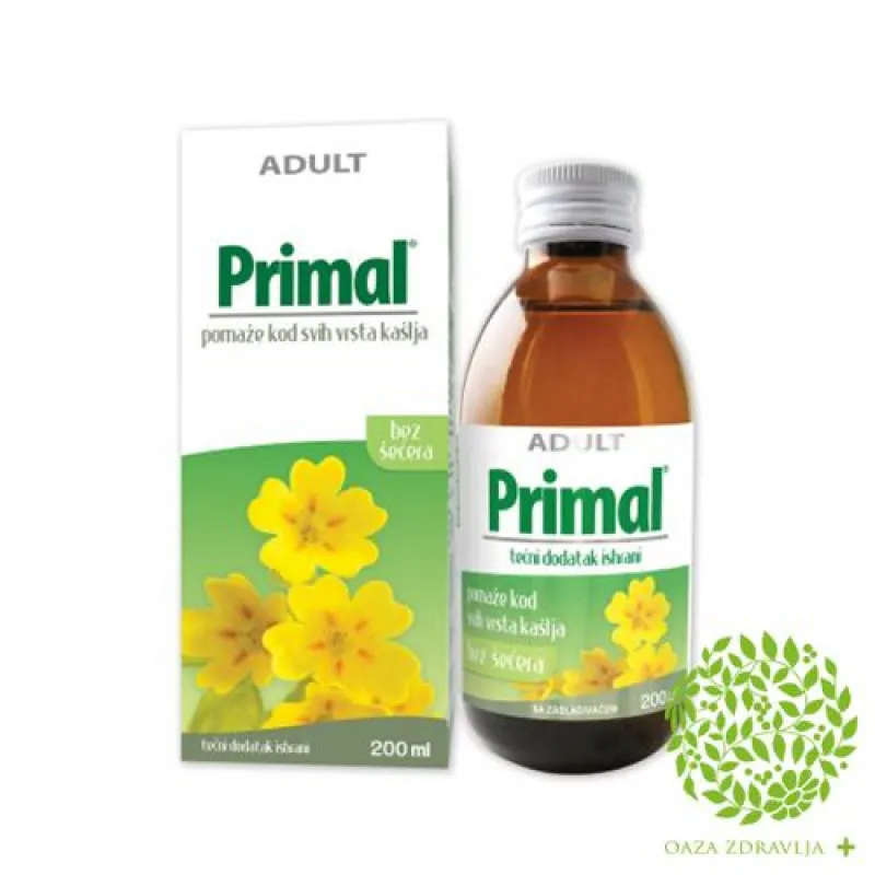 PRIMAL TEČNI DODATAK BEZ ŠEĆERA 200ML 