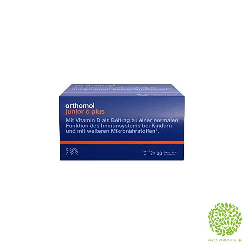 ORTHOMOL IMMUN JUNIOR UKUS ŠUMSKO VOĆE 30 tableta za žvakanje 