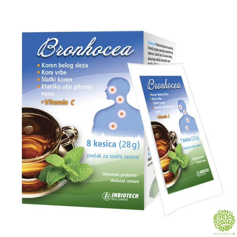 BRONHOCEA PRAŠAK ZA ORALNI RASTVOR 8 kesica 
