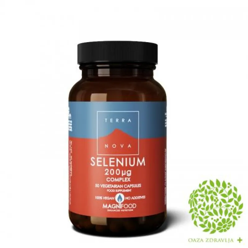 TERRA NOVA SELEN 200MCG KOMPLEKS 50 KAPSULA 