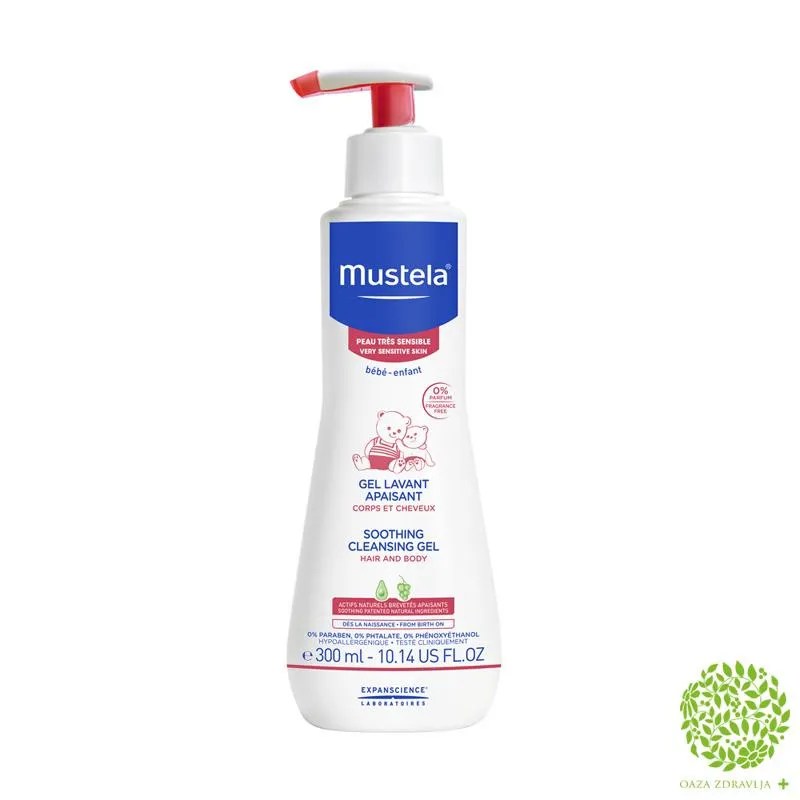 MUSTELA UMIRUJUĆI GEL ZA KUPANJE 300ml 