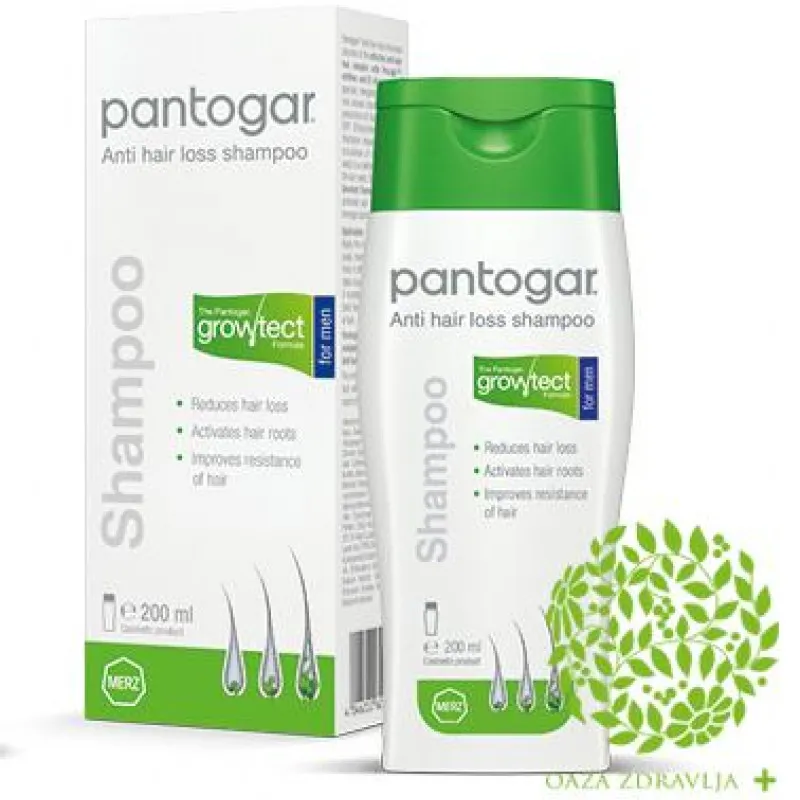 PANTOGAR ŠAMPON ZA KOSU MUŠKARCI 200ML 