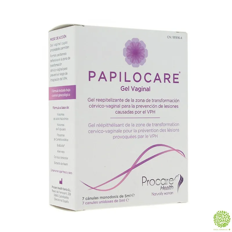 PAPILOCARE VAG.GEL 7X5ML