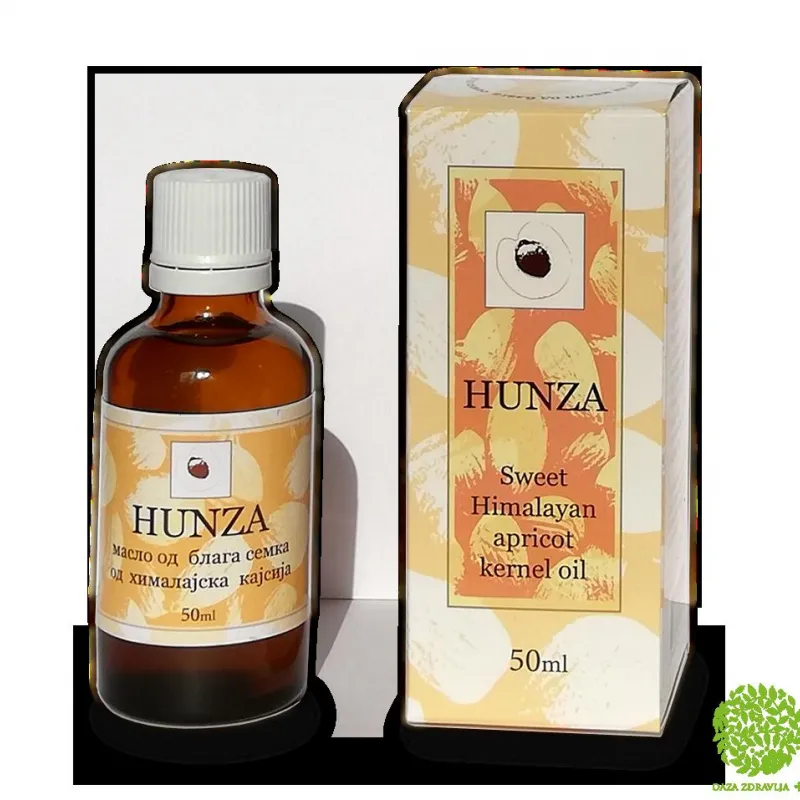 HUNZA ULJE OD SLATKE SEMENKE KAJSIJE 50ml 
