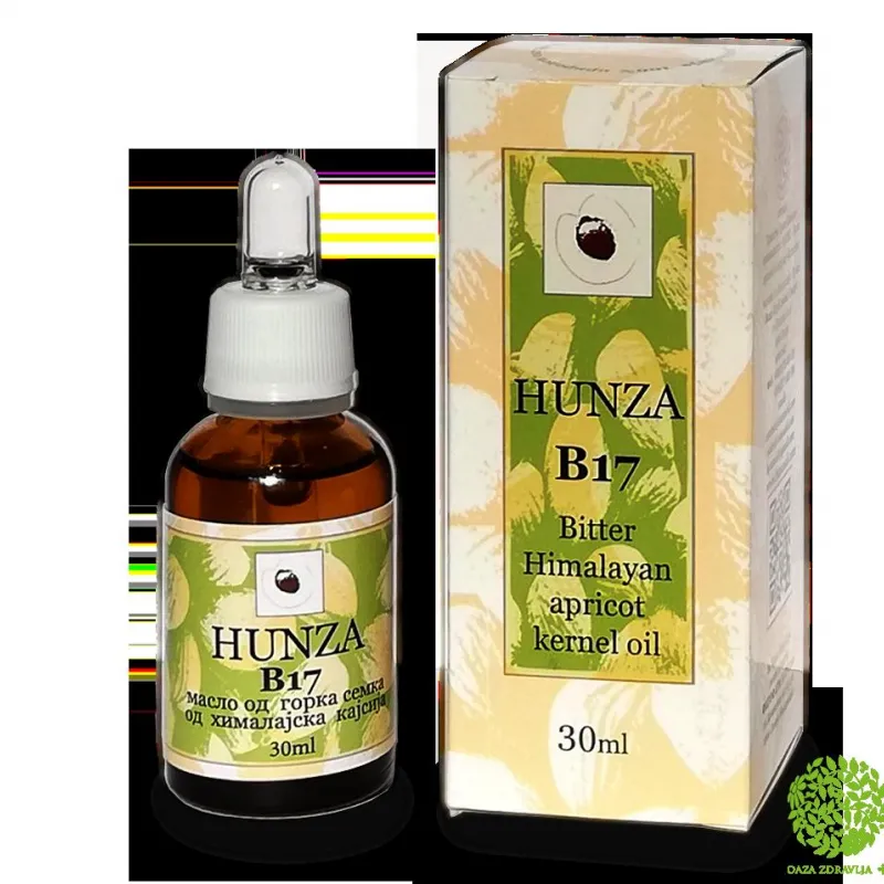 HUNZA ULJE OD GORKE SEMENKE KAJSIJE 30ml 