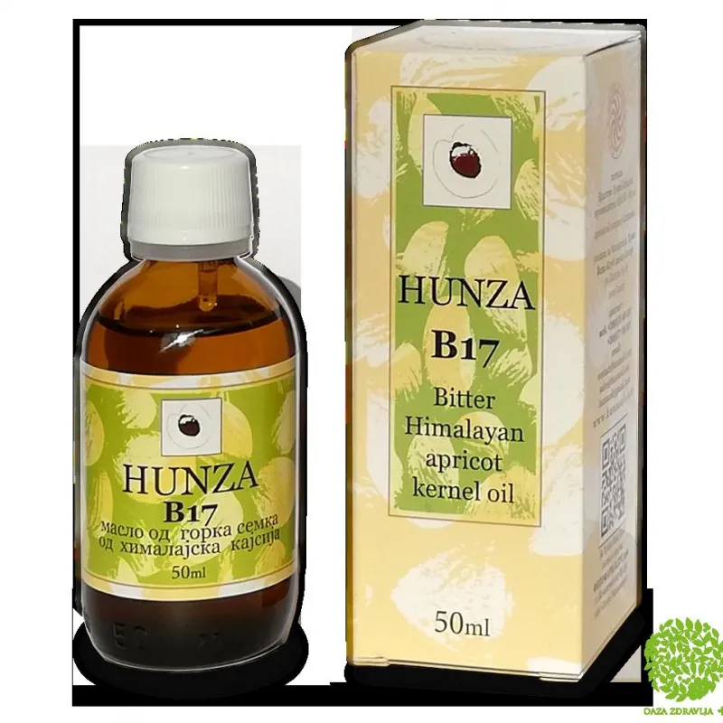 HUNZA ULJE OD GORKE SEMENKE KAJSIJE 50ml 