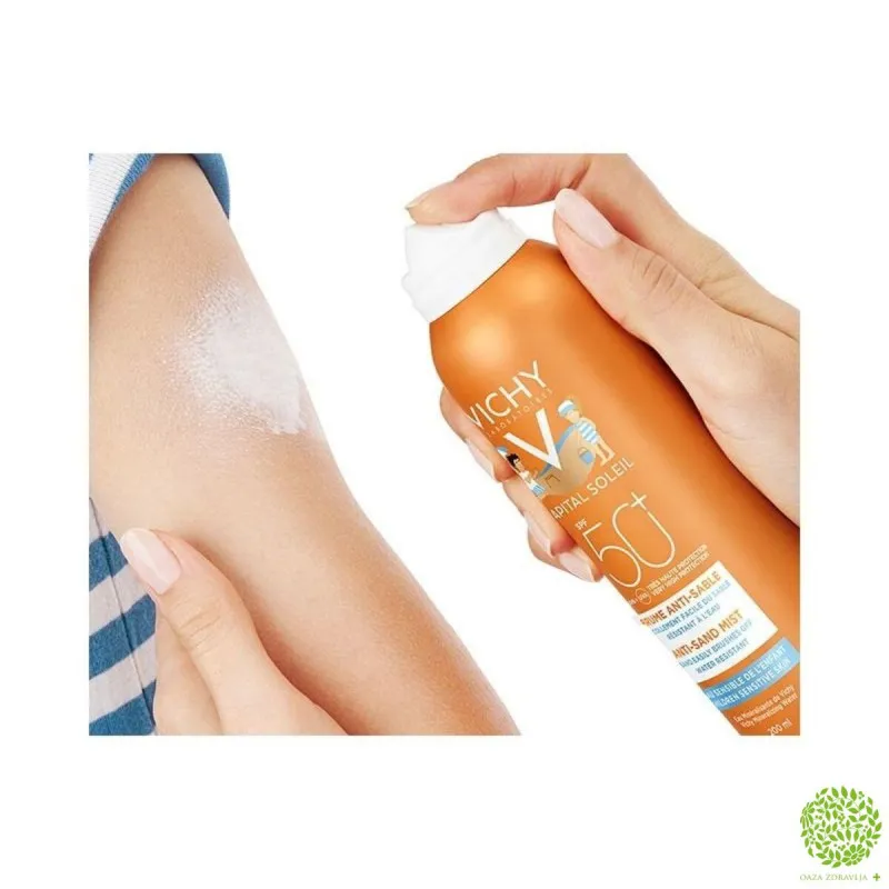 VICHY CAPITAL SOLEIL DEČIJI SPREJ PROTIV PRILEPLJIVANJA PESKA NA KOŽU SPF50+