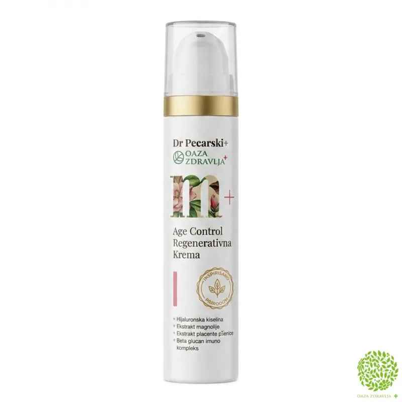 DR PECARSKI+ OAZA ZDRAVLJA AGE CONTROL REGENERATIVNA KREMA 50ml 