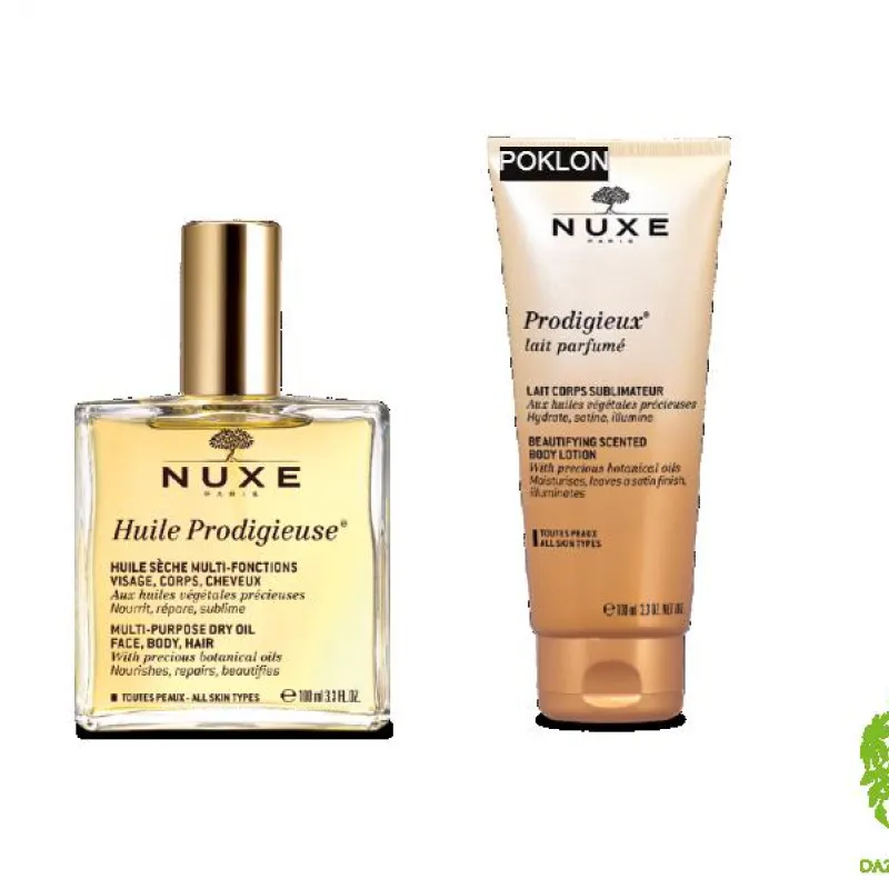 NUXE SUVO ULJE 100ml + GEL ZA TUŠIRANJE 100ml 