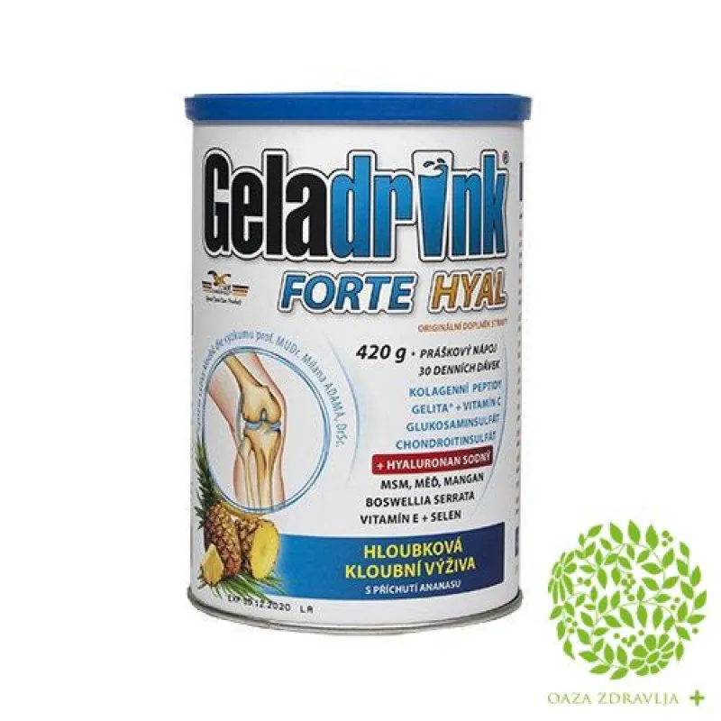 GELADRINK FORTE HYALUR.PLVIS 420G 