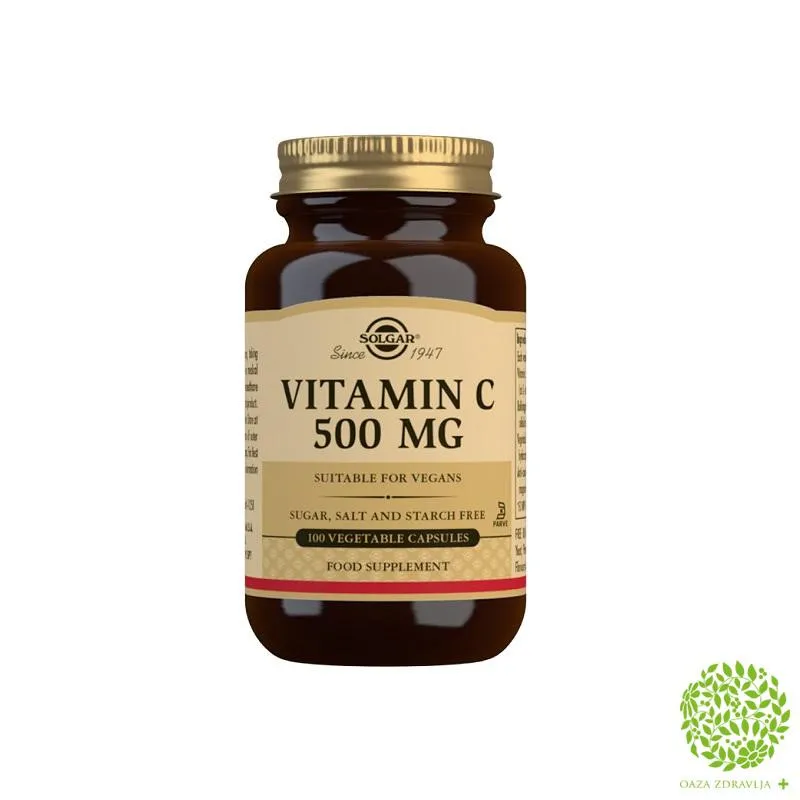 SOLGAR VITAMIN C 500MG 100 KAPSULA 