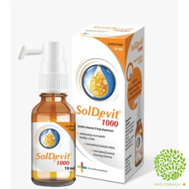 SOLDEVIT 1000 RASTVOR SA DOZ.PUMPOM 10ML 