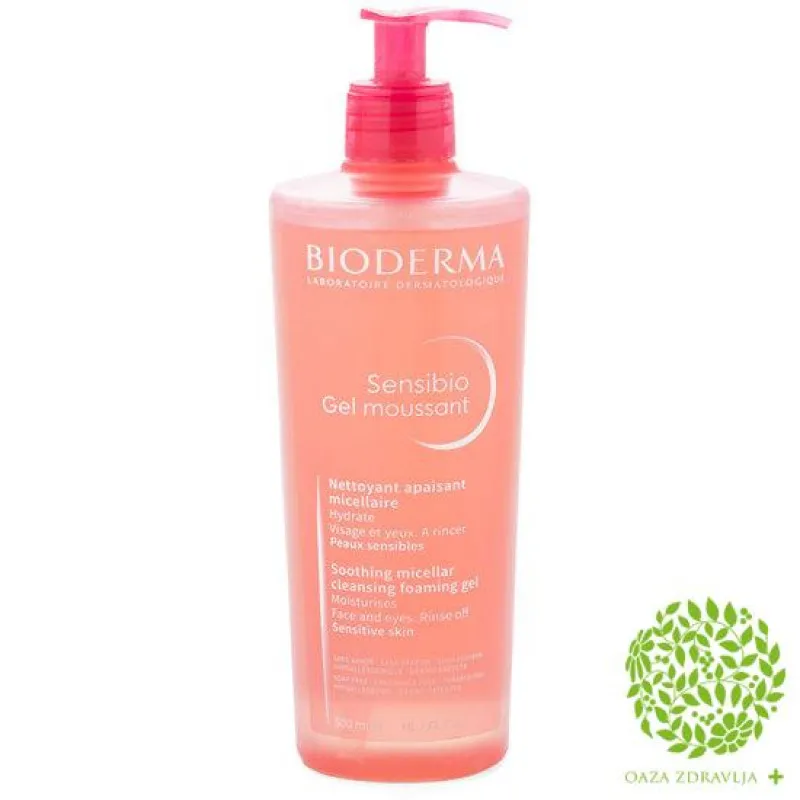 BIODERMA SENSIBIO GEL MOUSSANT 500ML 