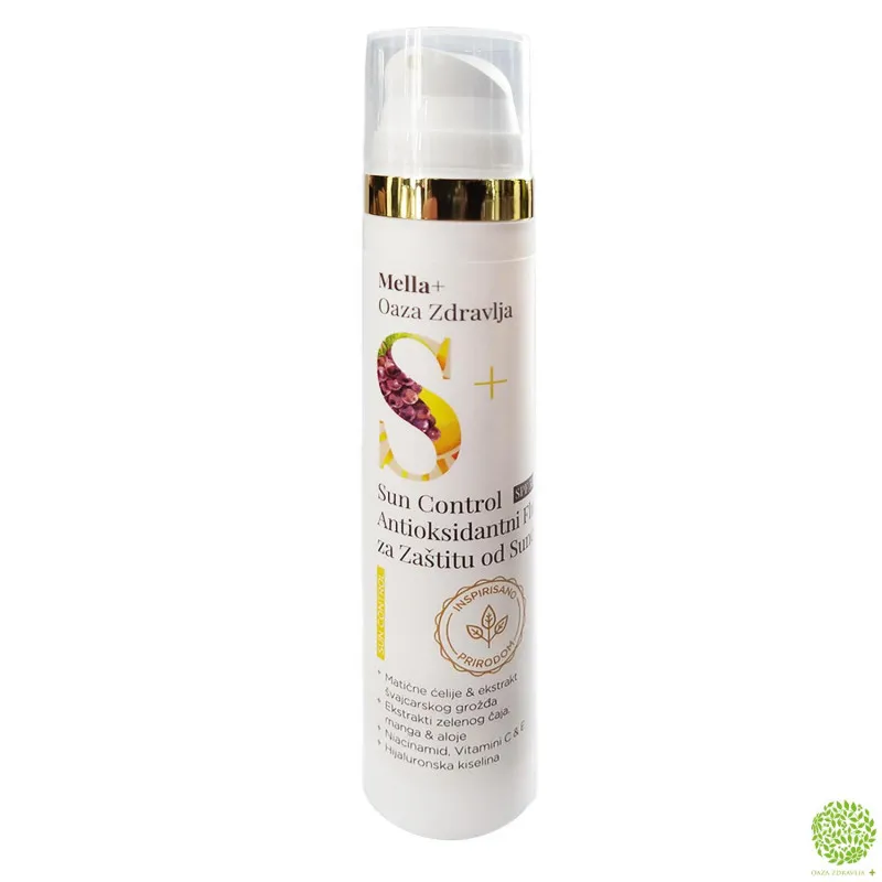 MELLA+ SUN CONTROL ANTOKSIDANTNI FLUID SPF50 50ML 