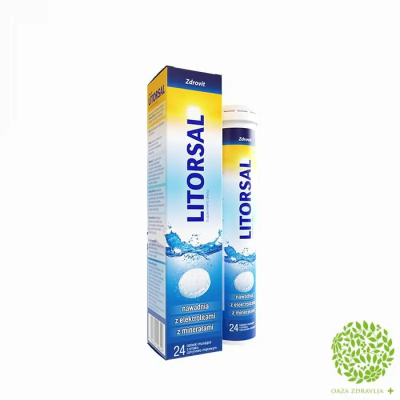 LITORSAL šumeće tablete 24 komada 